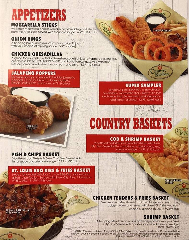 Country Kitchen - Hesperia, CA menu_pic