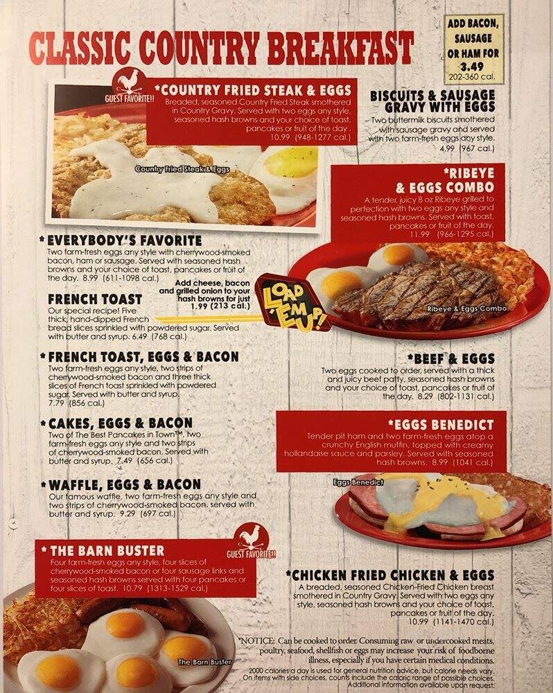 Country Kitchen - Hesperia, CA menu_pic