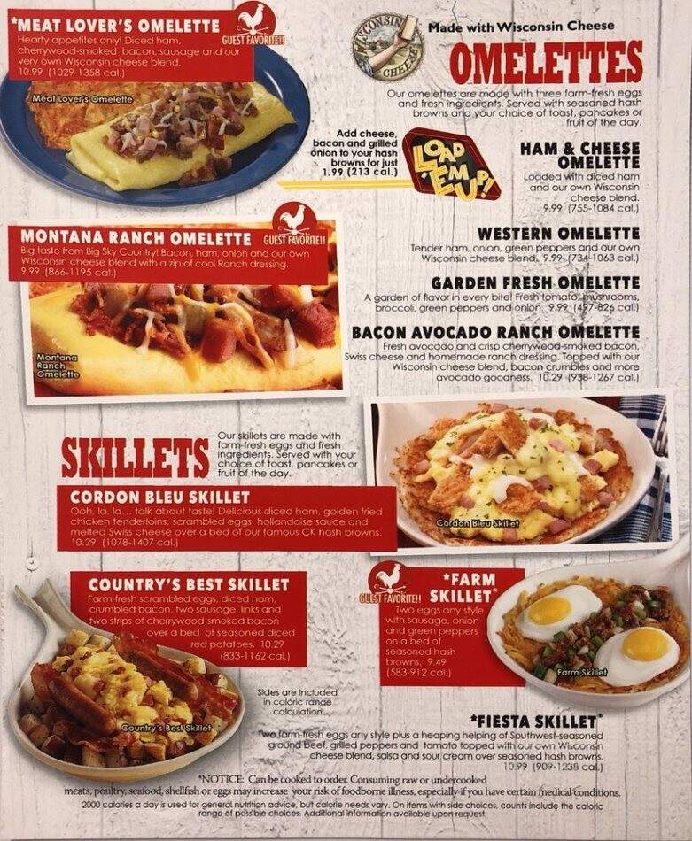 Country Kitchen - Hesperia, CA menu_pic