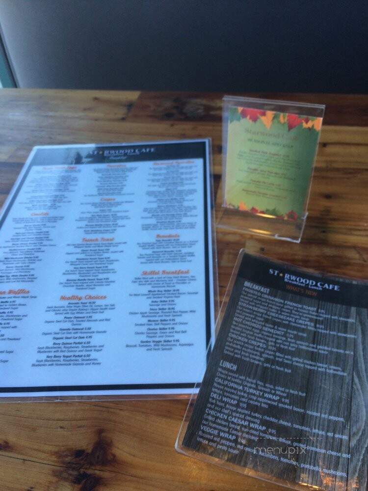 Starwood Cafe - McKinney, TX menu_pic