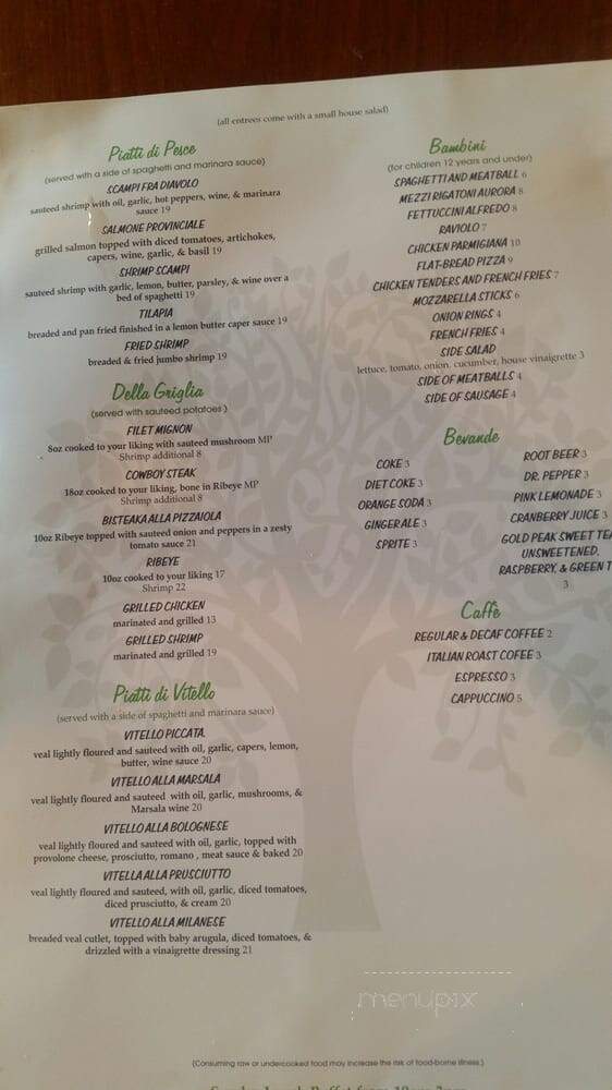 Gagliones - Wind Gap, PA menu_pic