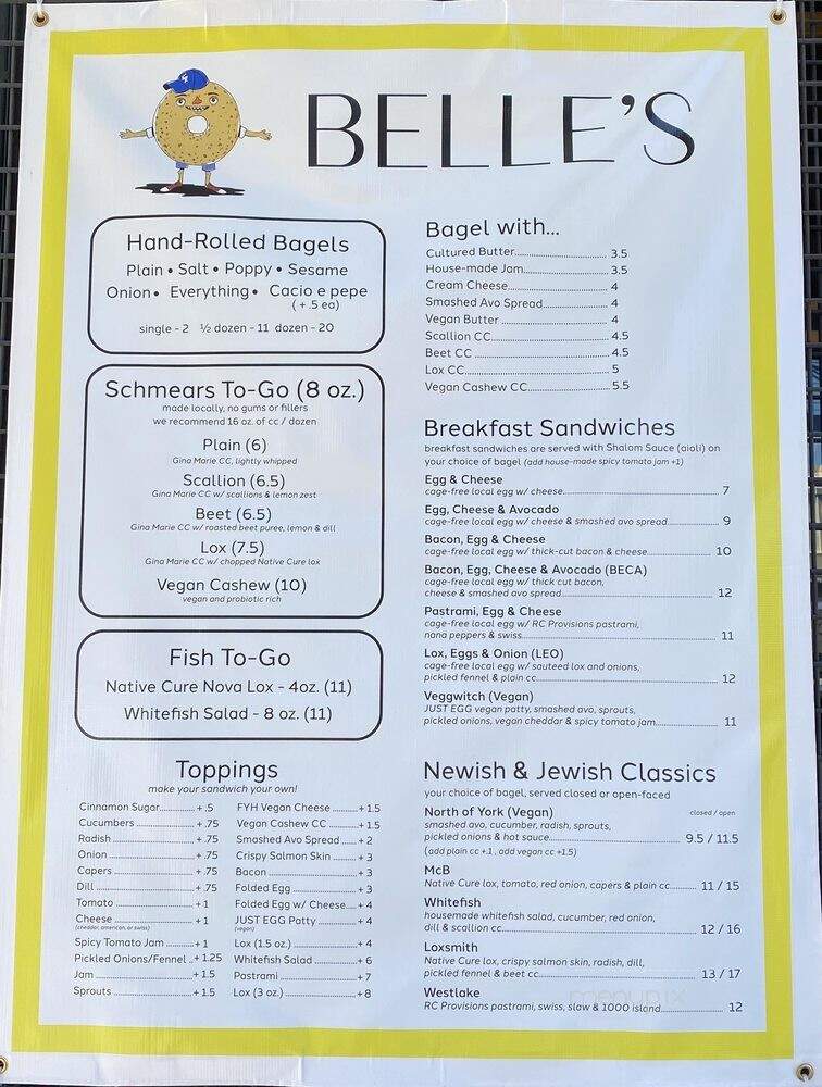 Belle's Bagels - Los Angeles, CA