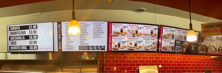 Gordillas - Chicago, IL menu_pic