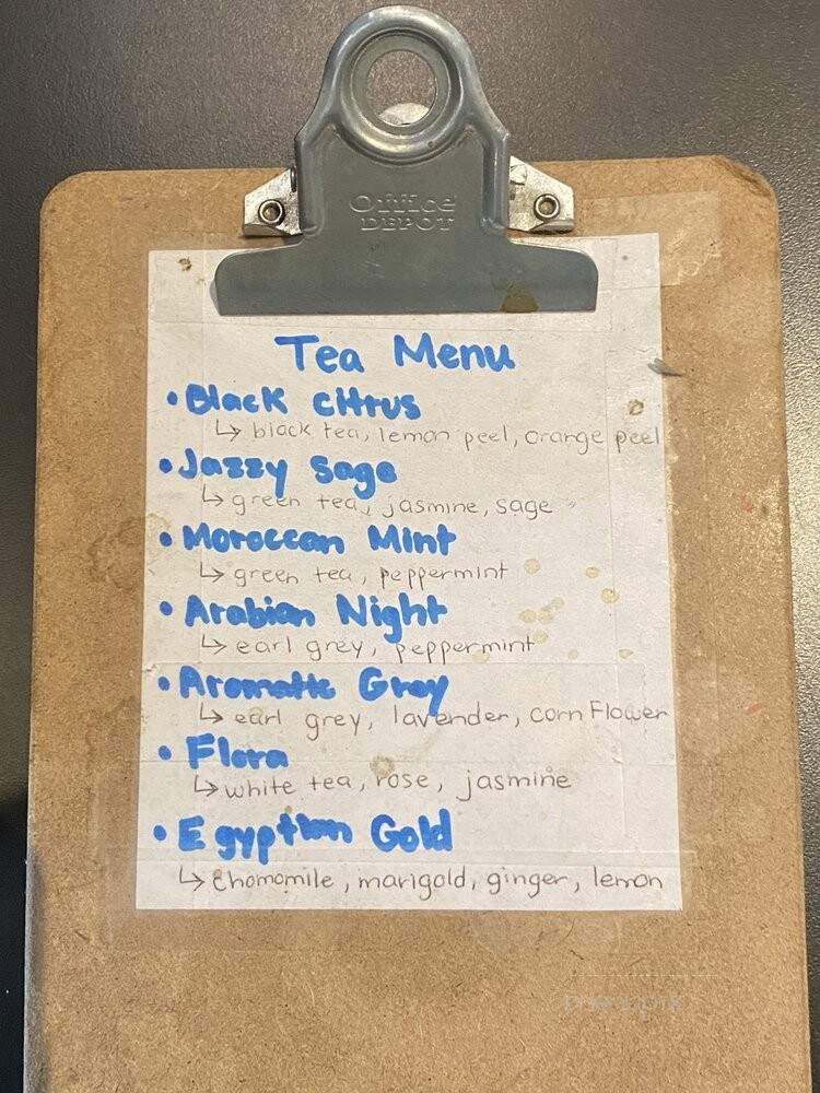 Collect Coffee Bar - Fresno, CA menu_pic