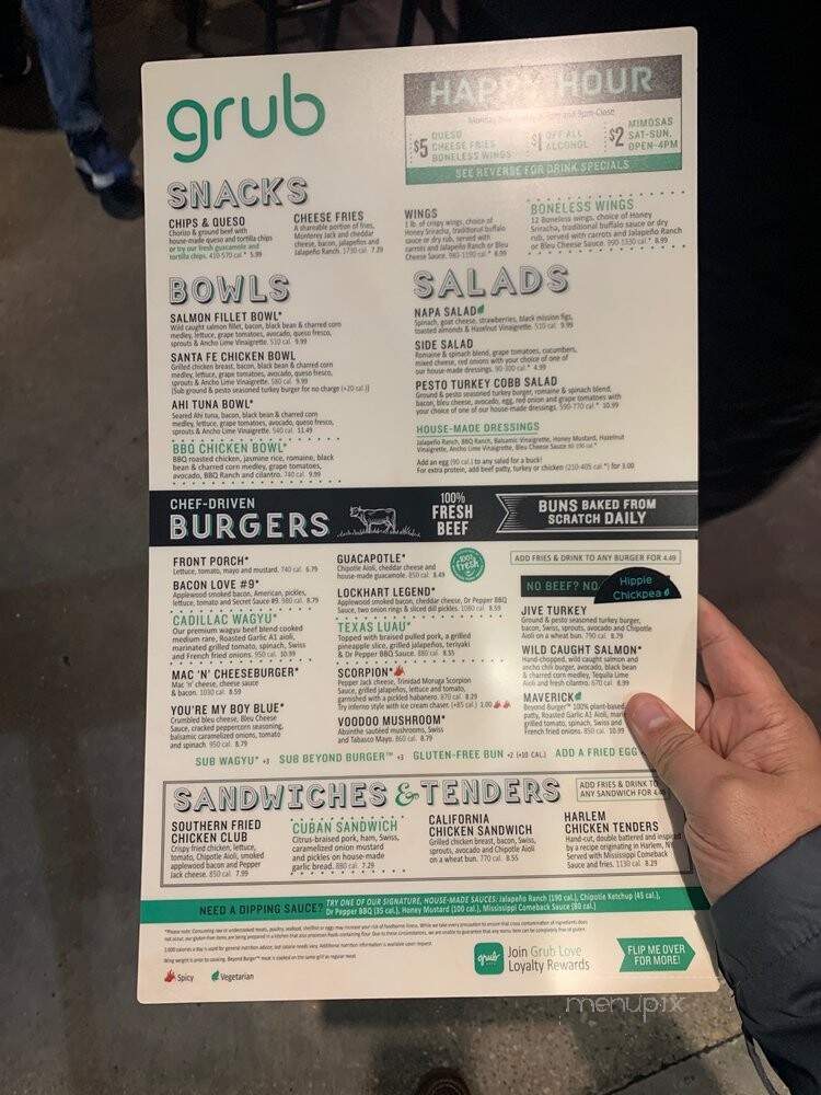 Grub Burger Bar - Plano, TX