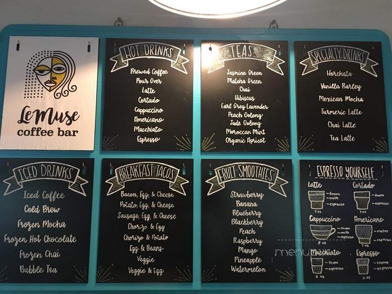 Le Muse Coffee and Wine Bar - Dripping Springs, TX menu_pic