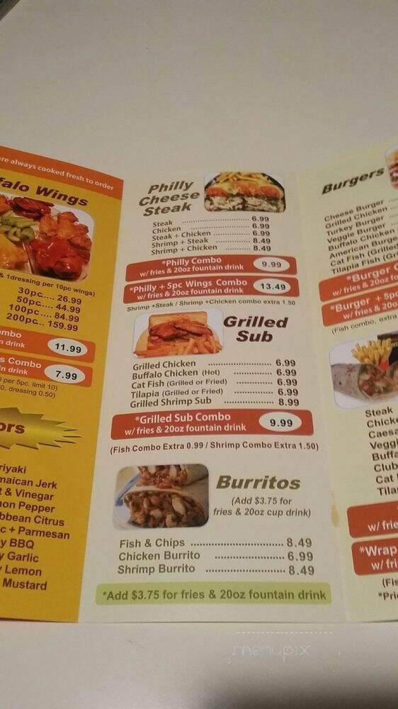 America's Best Wings - Washington, DC menu_pic