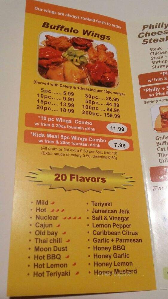 America's Best Wings - Washington, DC menu_pic