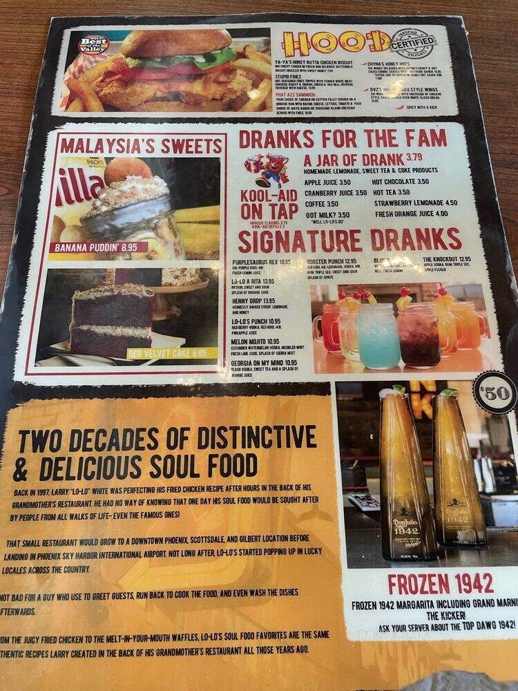 Lo-Lo's Chicken & Waffles - Southlake, TX menu_pic