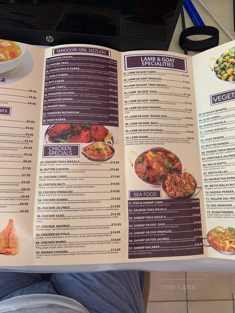 Curry Leaf Indian Cuisine - Harleysville, PA menu_pic
