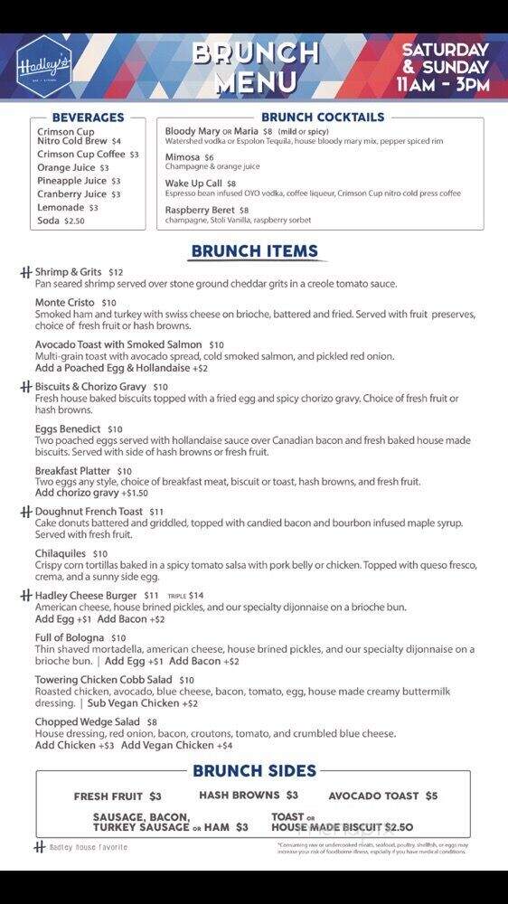Hadley's Bar & Kitchen - Columbus, OH
