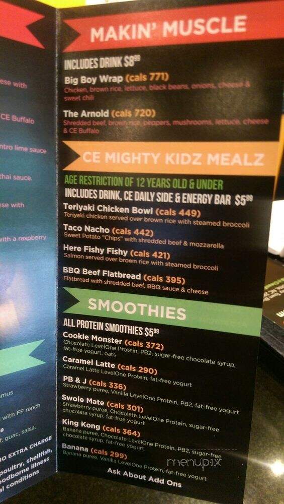 Clean Eatz Charlotte - Charlotte, NC menu_pic