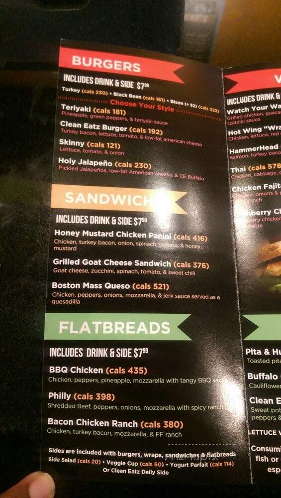 Clean Eatz Charlotte - Charlotte, NC menu_pic