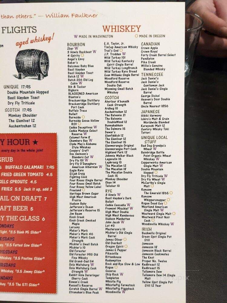 Stack 571 Burger and Whiskey Bar - Tacoma, WA