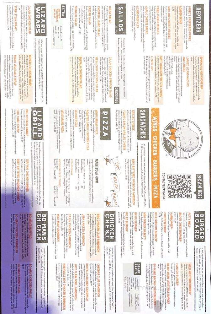 Winking Lizard Tavern - Westerville, OH menu_pic