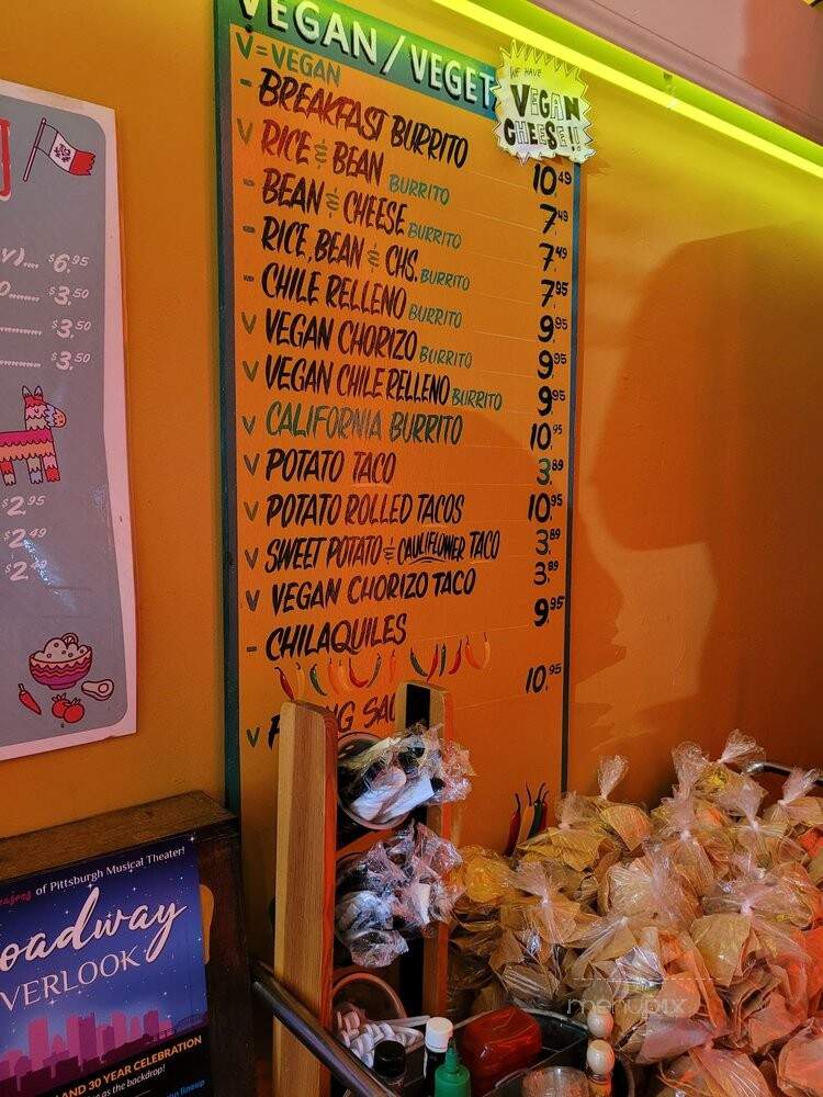 El Burro - Swissvale, PA menu_pic