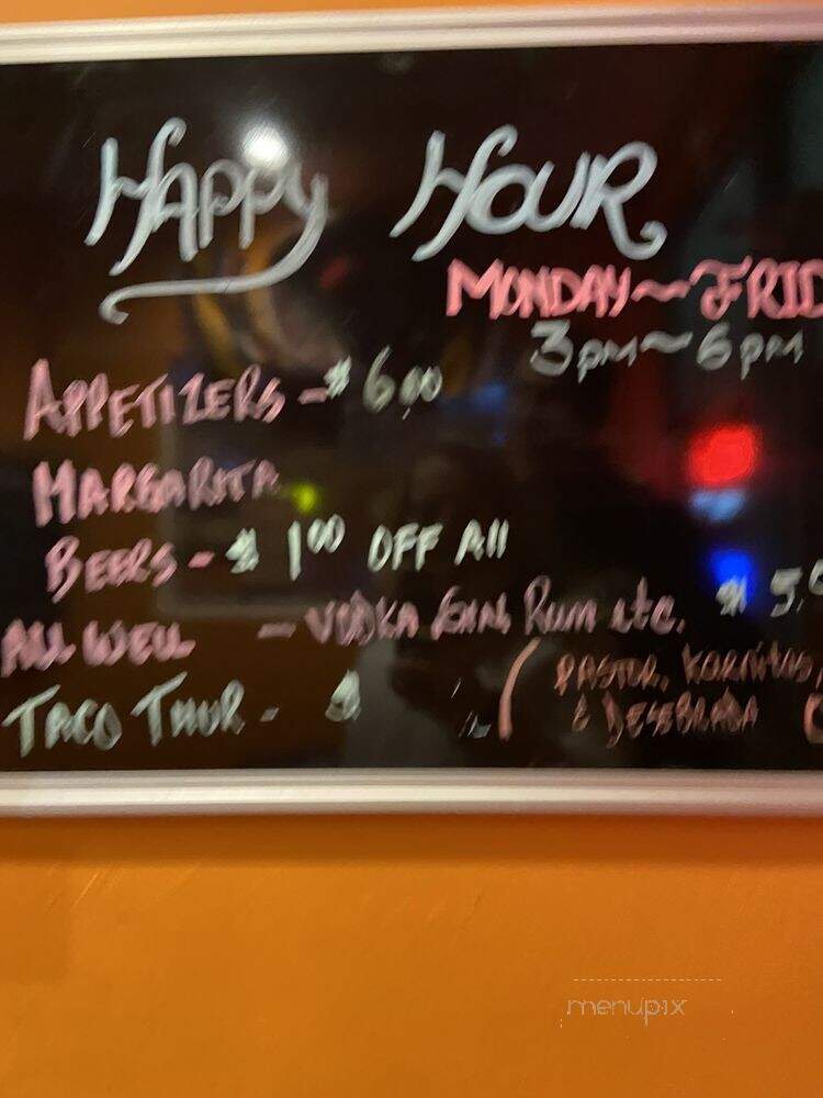 El Karajo - Centennial, CO menu_pic