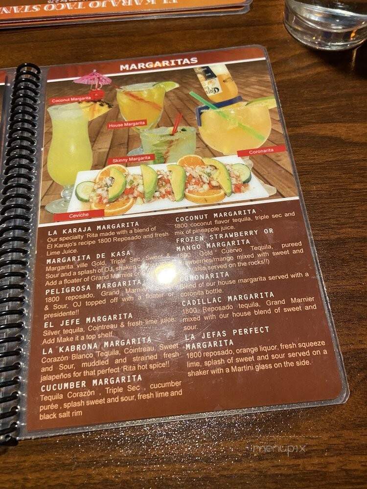 El Karajo - Centennial, CO menu_pic