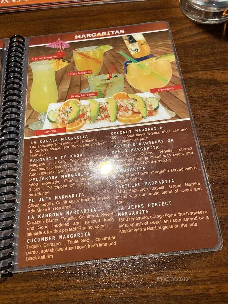 El Karajo - Centennial, CO menu_pic