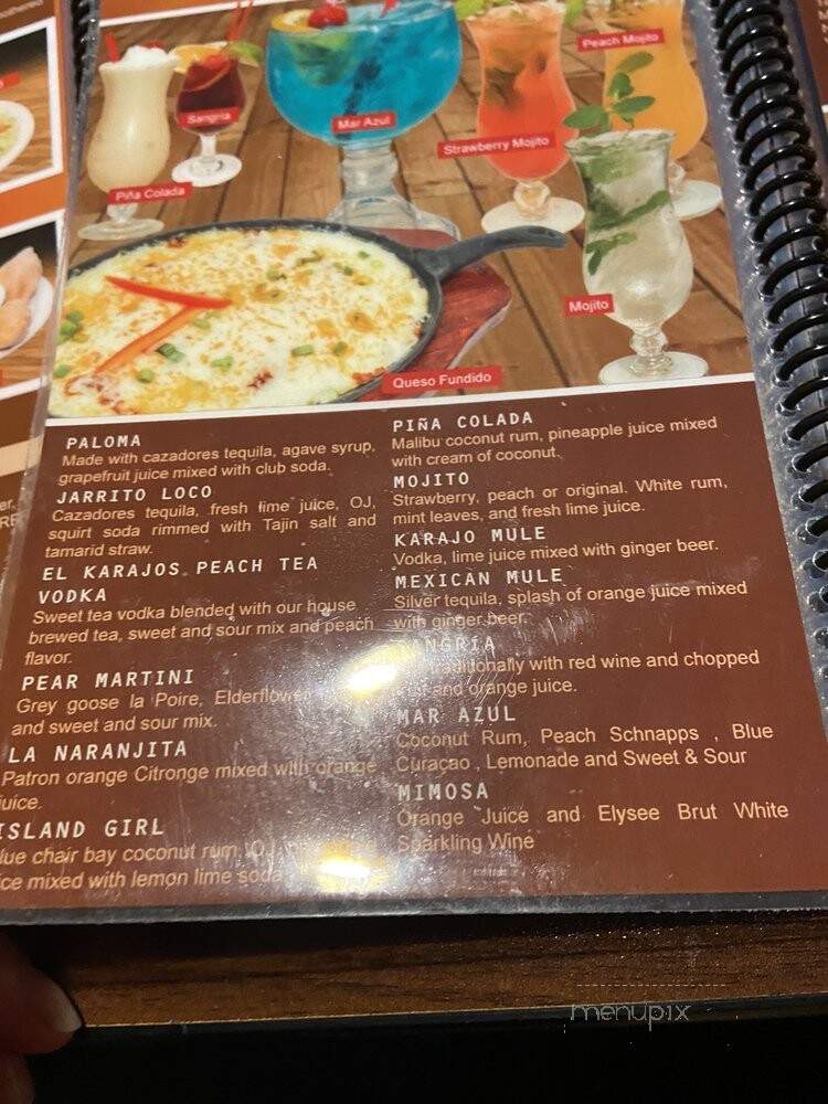 El Karajo - Centennial, CO menu_pic