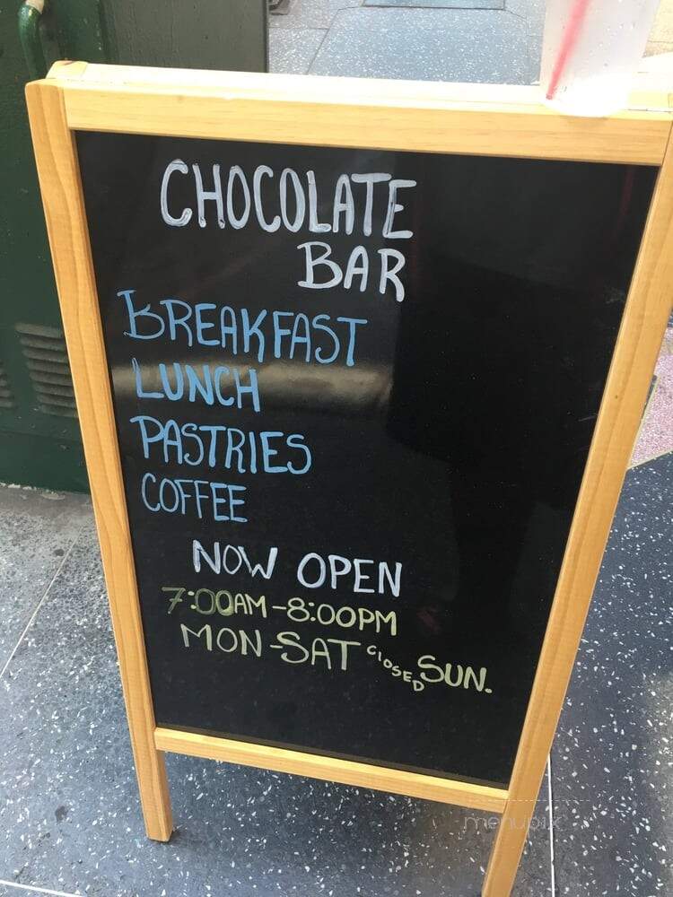 Chocolate Bar - Los Angeles, CA menu_pic