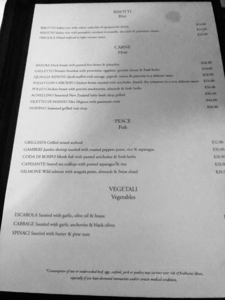 Da Raffaele - New York, NY menu_pic
