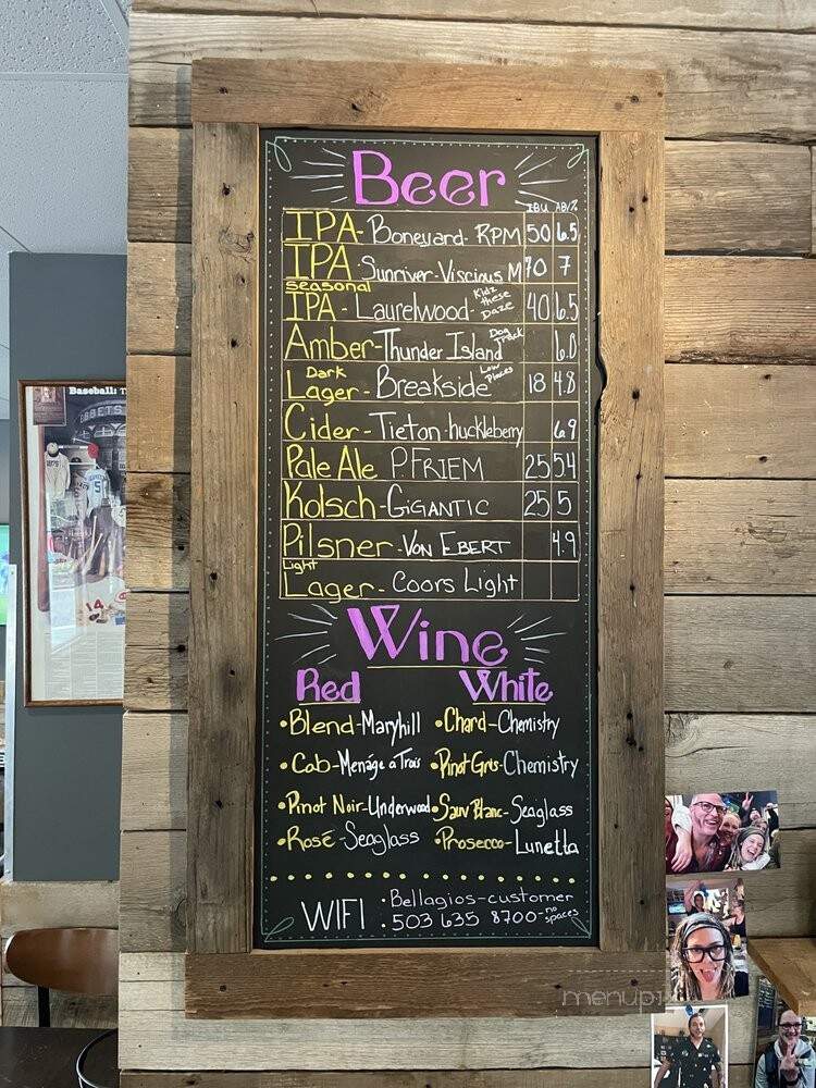 JJ's Pub - Lake Oswego, OR menu_pic