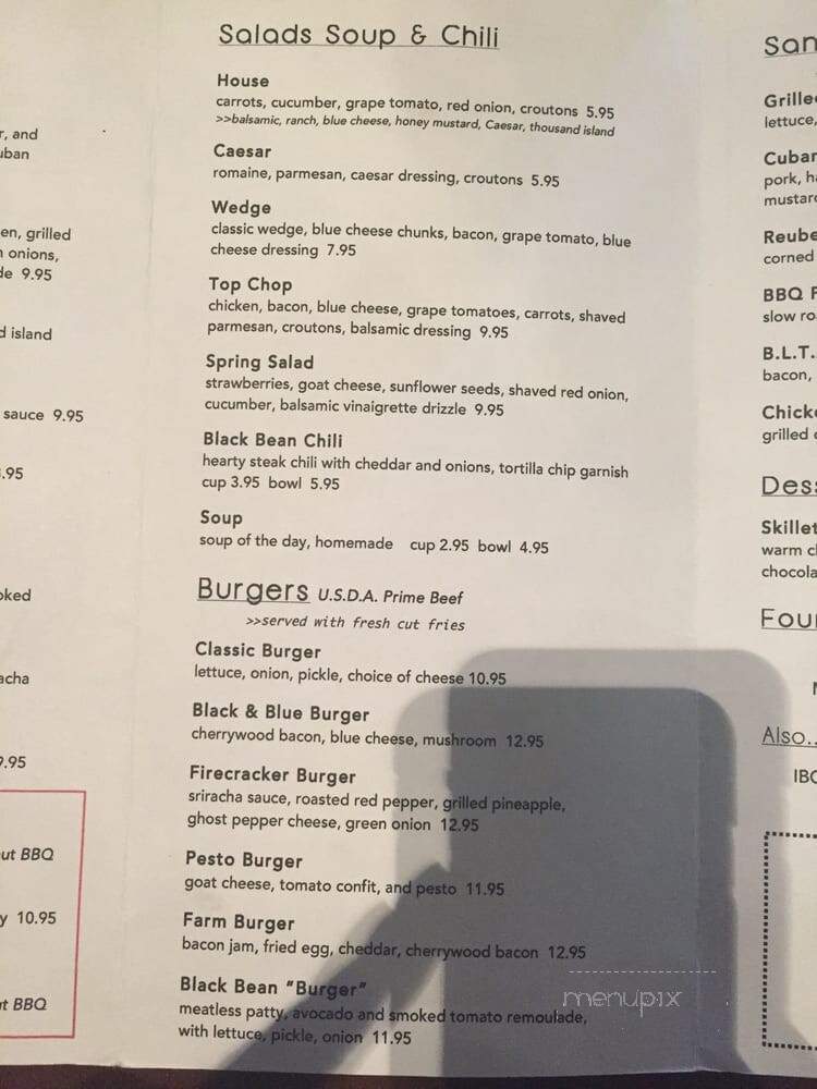 Next Round - Downers Grove, IL menu_pic