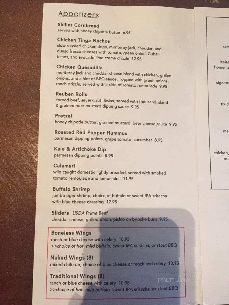 Next Round - Downers Grove, IL menu_pic