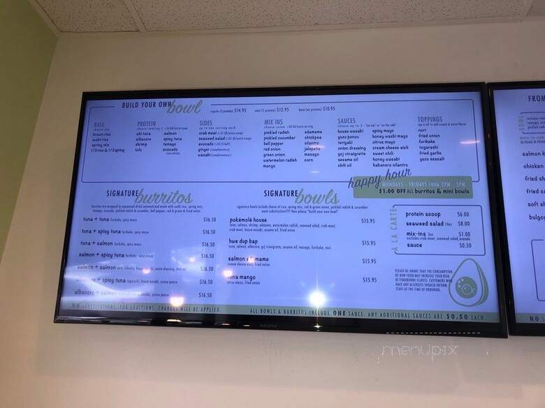 Pokemole - Los Angeles, CA menu_pic