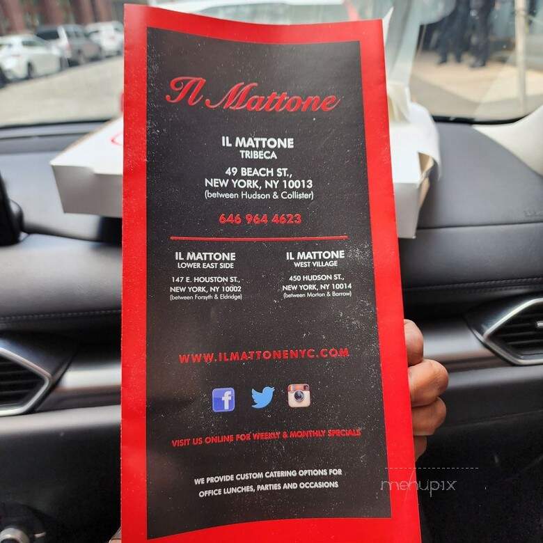 Il Mattone - New York, NY menu_pic