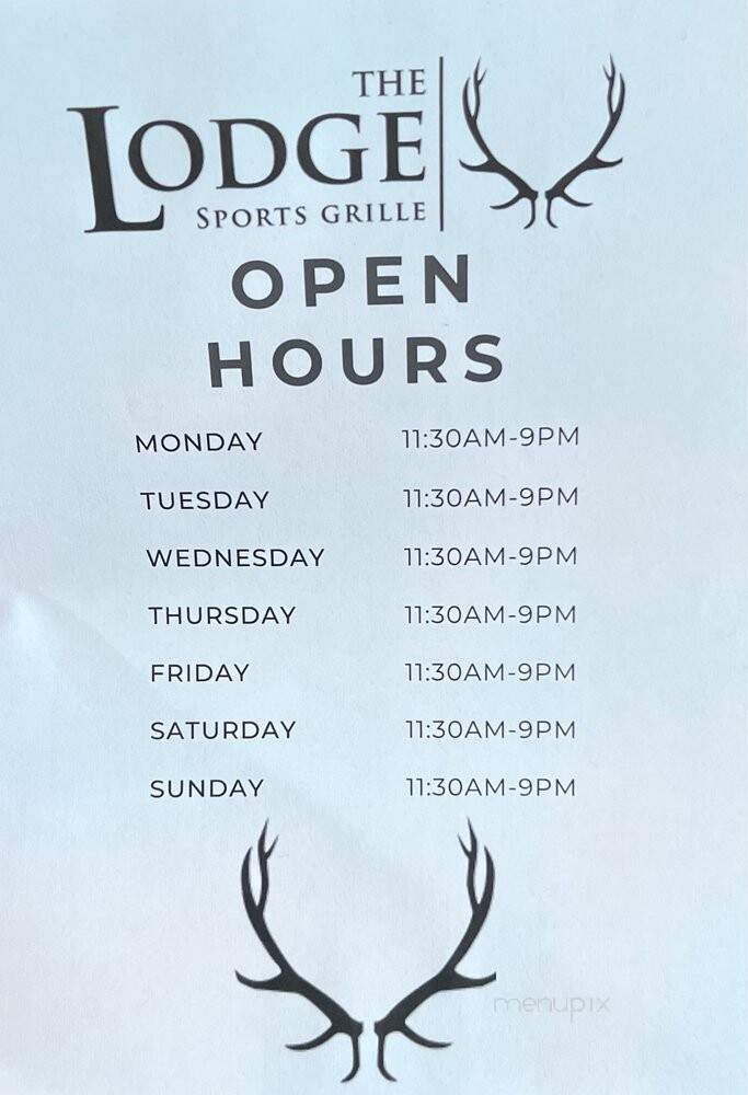 Lodge Sports Grille - Seattle, WA menu_pic