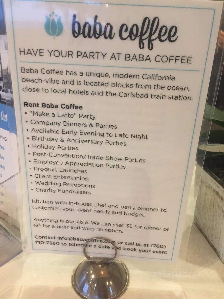Baba Coffee - Carlsbad, CA
