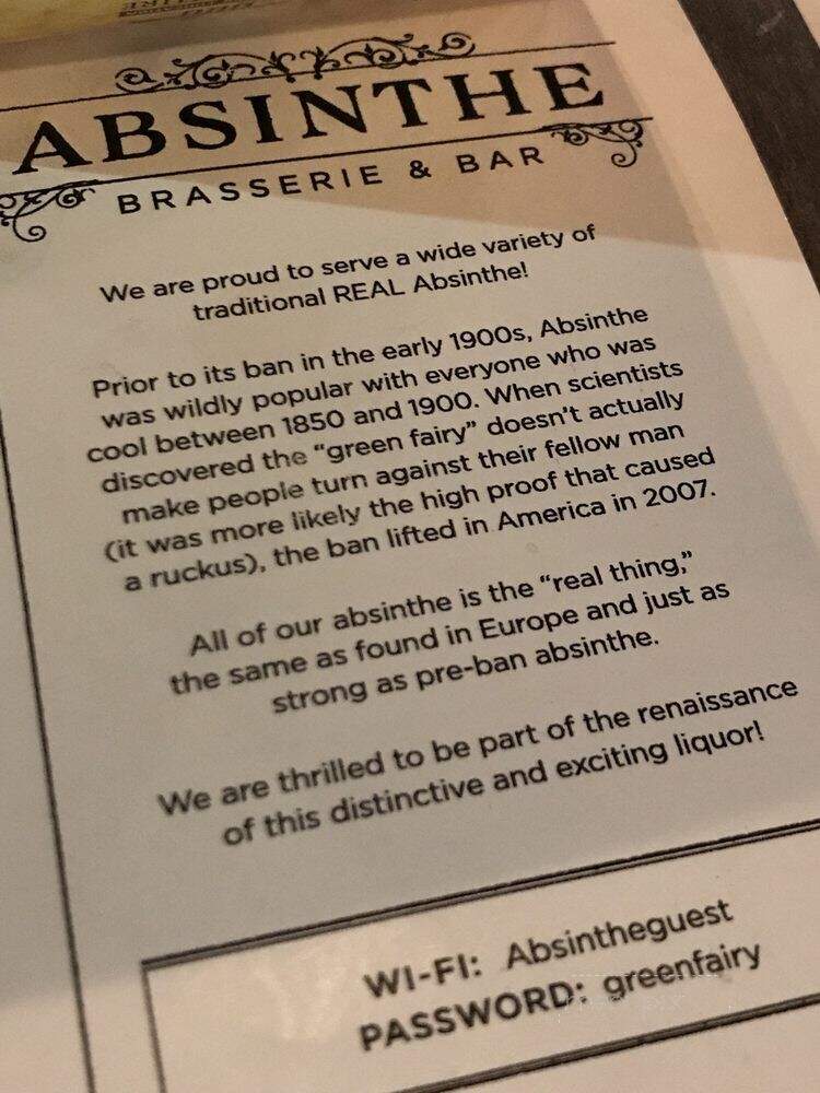 Absinthe Brasserie - Seattle, WA