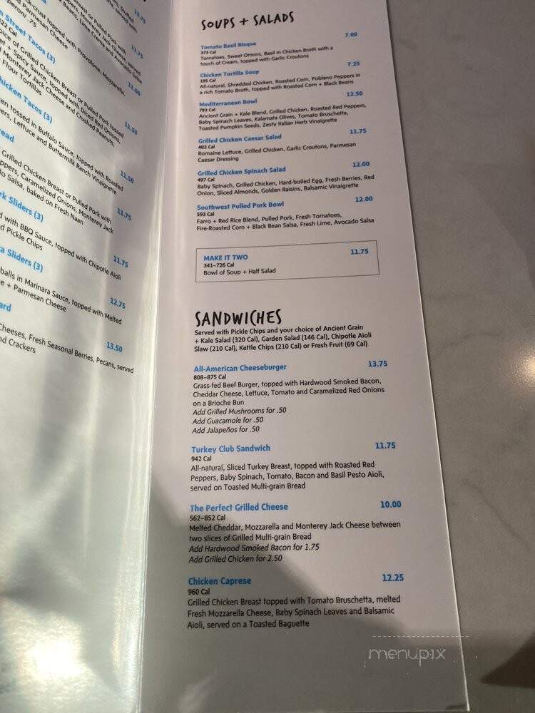 H Bar - Seattle, WA menu_pic