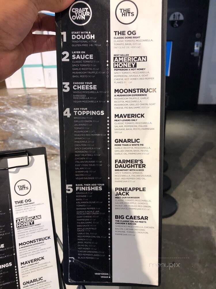 &pizza - Baltimore, MD menu_pic
