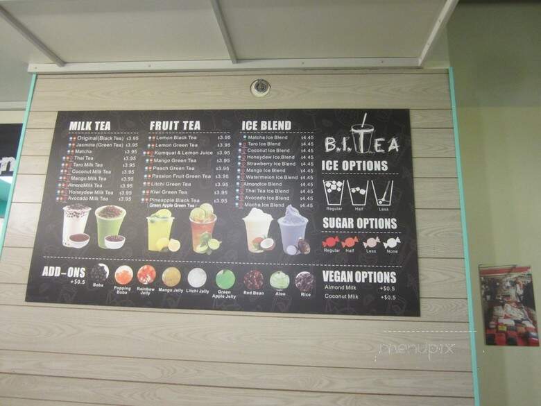 B.I.TEA - Chicago, IL menu_pic