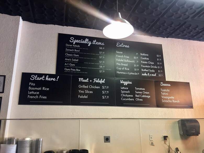 Yiro Gyro - Saint Louis, MO menu_pic