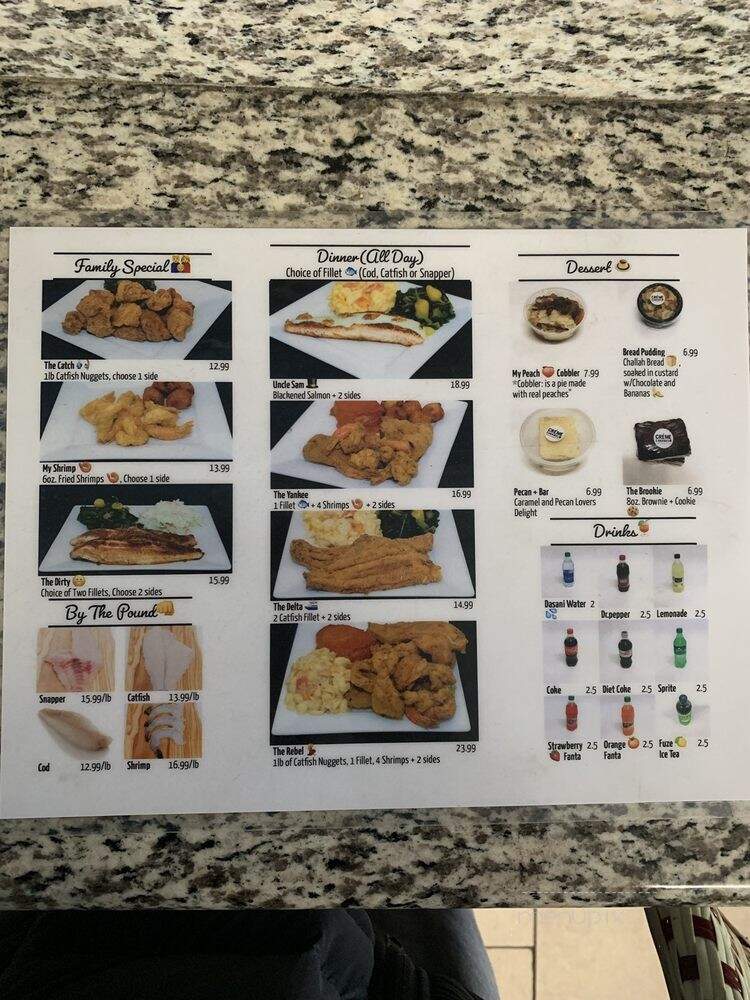 My Fish Stop - Sherman Oaks, CA menu_pic