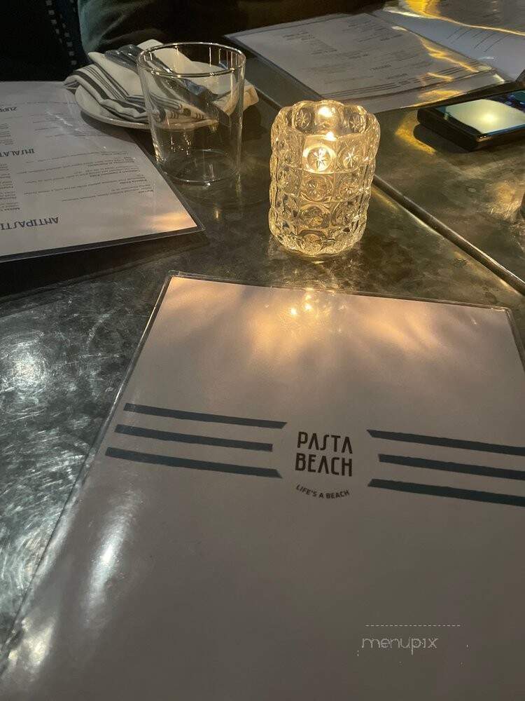 Pasta Beach - Providence, RI menu_pic