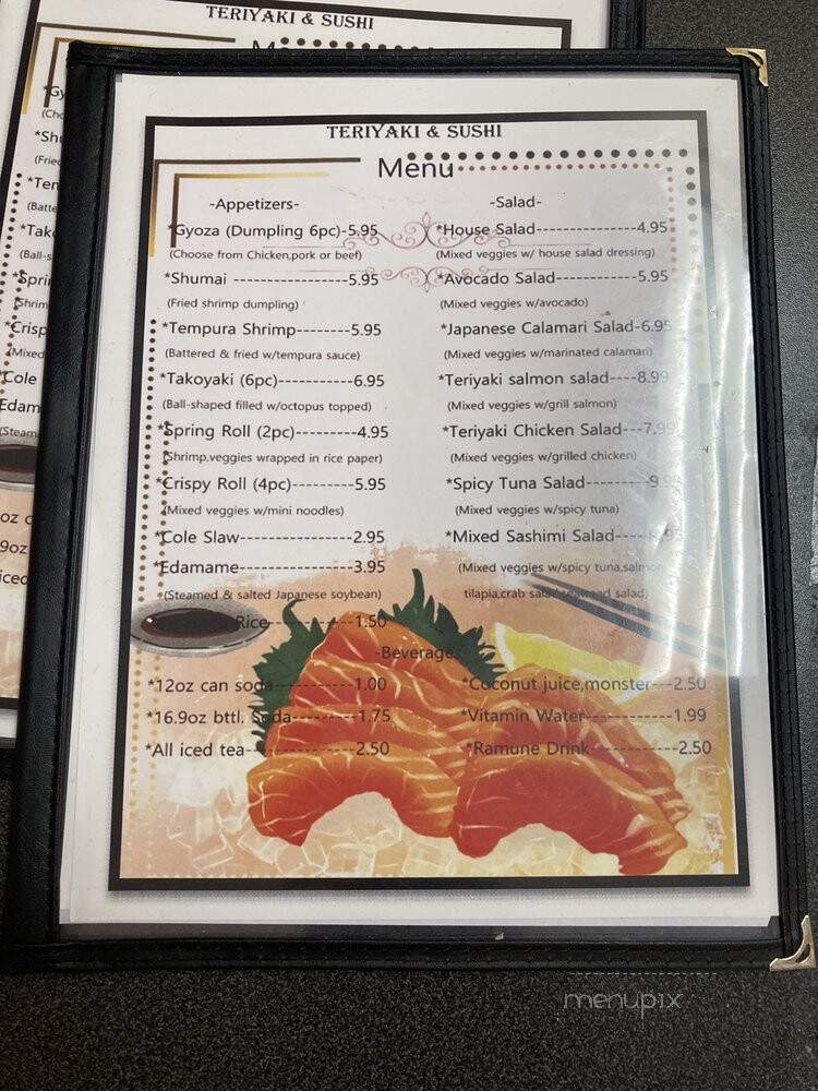 Teriyaki & Sushi - Midlothian, VA menu_pic