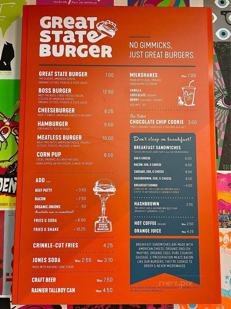 Great State Burger - Seattle, WA