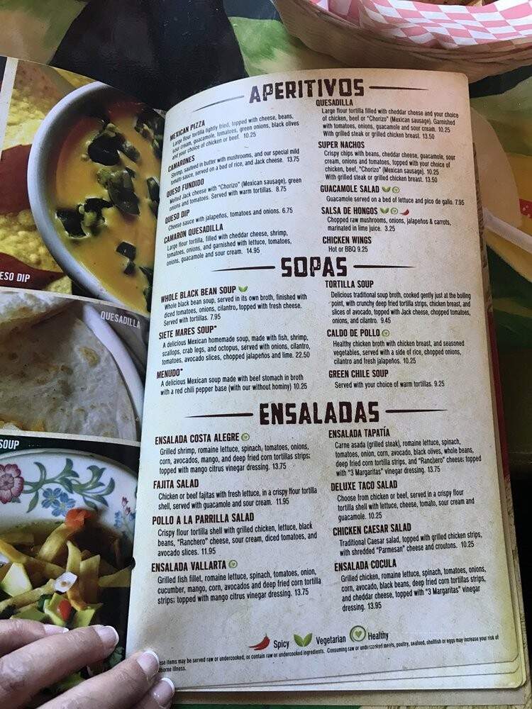 Southlands 3 Margaritas - Aurora, CO menu_pic