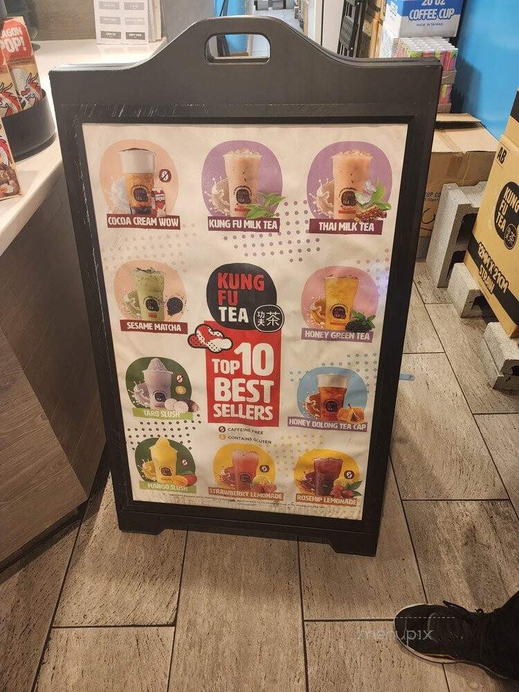 Kung Fu Tea - Richmond, VA menu_pic