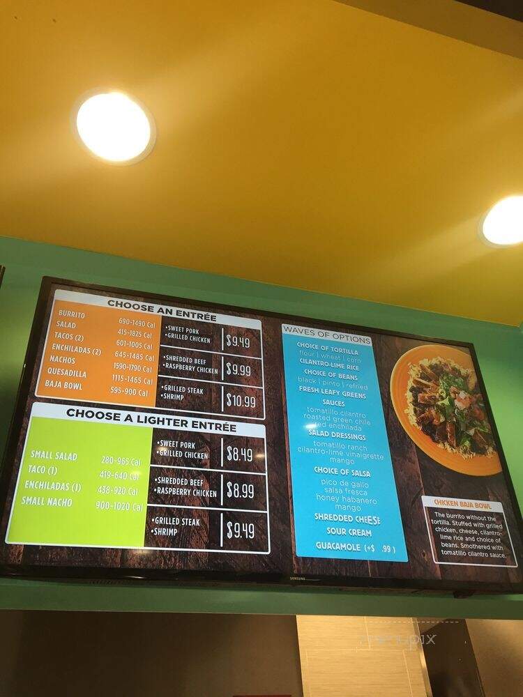 Costa Vida - Spokane, WA menu_pic