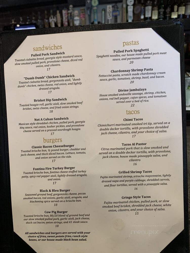Divine Swine - Modesto, CA menu_pic