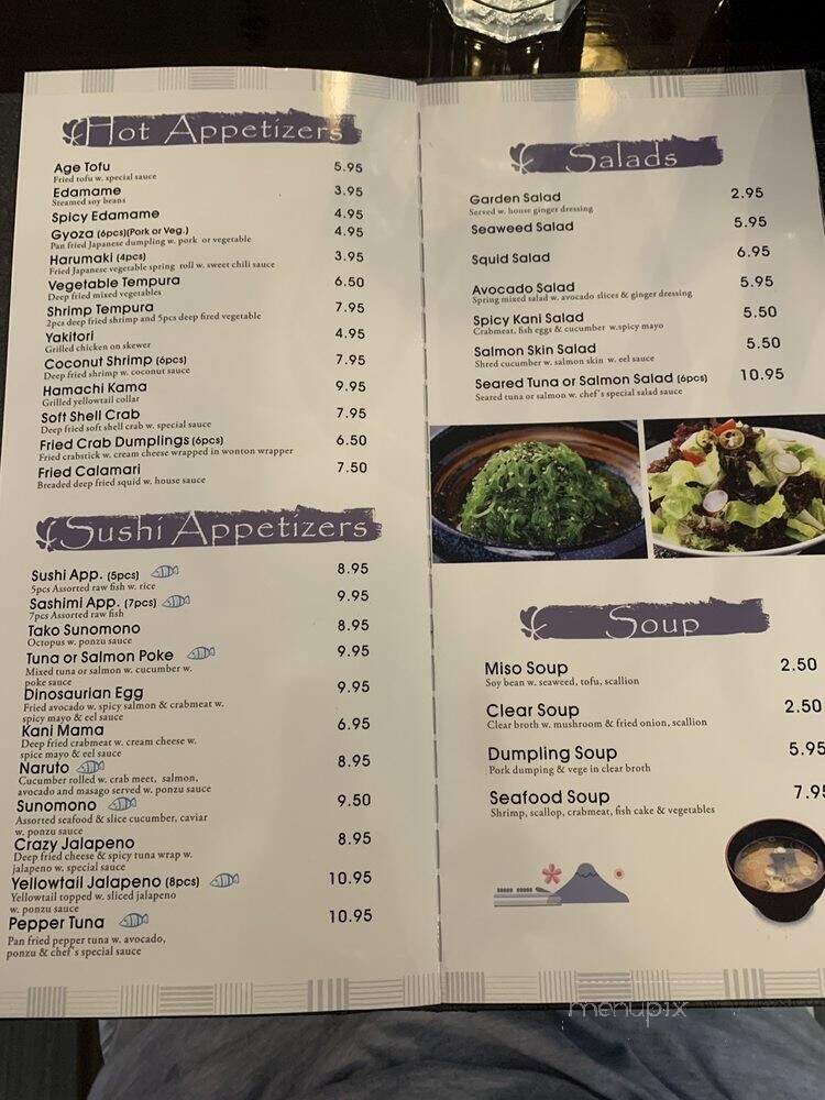 Nikko Japanese Restaurant - Pasco, WA menu_pic