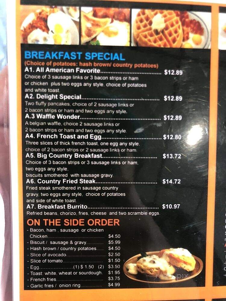 Corner Deli and Grill - San Jose, CA menu_pic