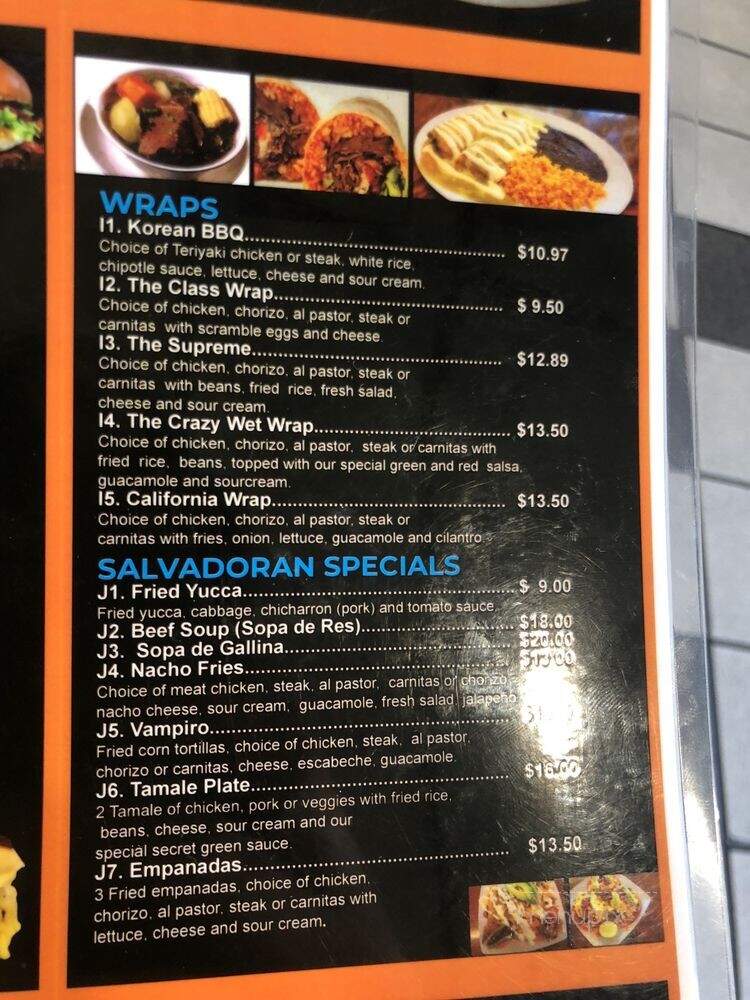 Corner Deli and Grill - San Jose, CA menu_pic