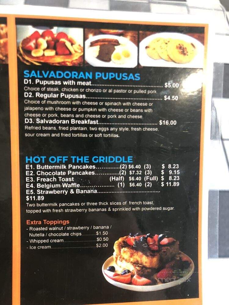 Corner Deli and Grill - San Jose, CA menu_pic